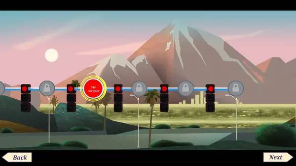 Пример визуального стиля и графики игры LA Cops