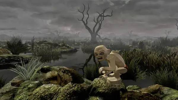 Пример визуального стиля и графики игры LEGO The Lord Of The Rings