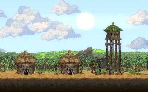 Пример визуального стиля и графики игры Life is Hard