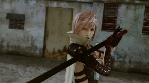Пример визуального стиля и графики игры LIGHTNING RETURNS  FINAL FANTASY 13