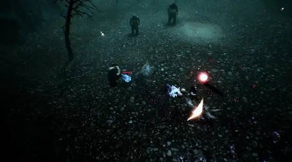 Пример визуального стиля и графики игры Ling