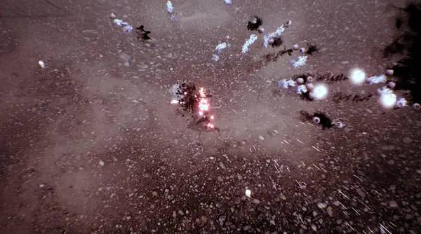 Пример визуального стиля и графики игры Ling A Road Alone