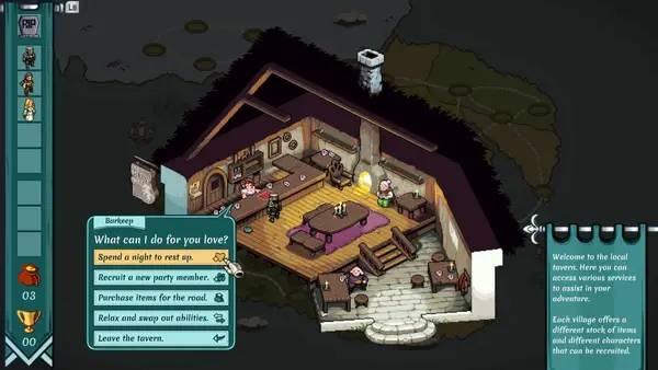 Пример визуального стиля и графики игры Live by the Sword  Tactics