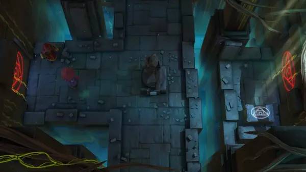 Пример визуального стиля и графики игры Lost God