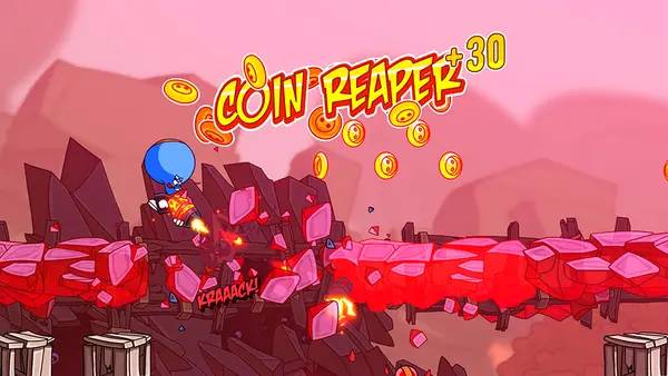 Пример визуального стиля и графики игры Lost Socks Naughty Brothers