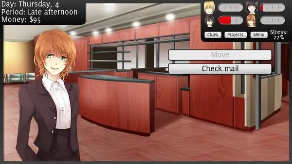 Пример визуального стиля и графики игры Love And Order