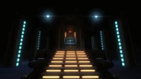 Пример визуального стиля и графики игры Magnetic Cage Closed