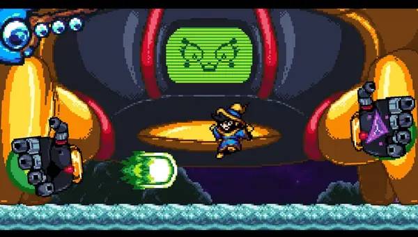 Пример визуального стиля и графики игры Mago The Villain's Burger