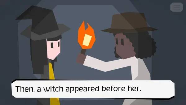 Пример визуального стиля и графики игры Majotori