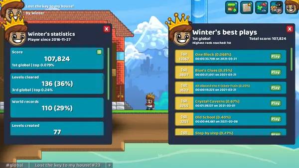 Пример визуального стиля и графики игры MakerKing