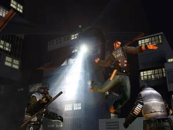 Пример визуального стиля и графики игры Marc Ecko's Getting Up  Contents Under Pressure
