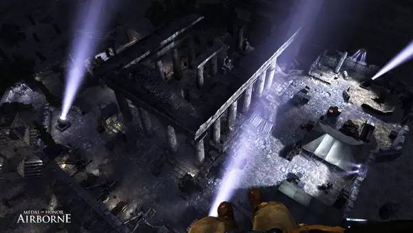 Пример визуального стиля и графики игры Medal of Honor  Airborne