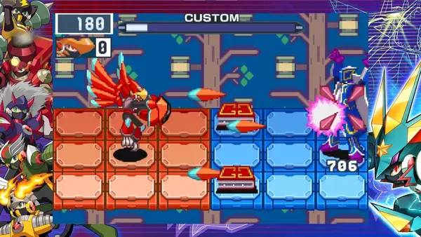 Пример визуального стиля и графики игры Mega Man Battle Network Legacy Collection Vol. 2