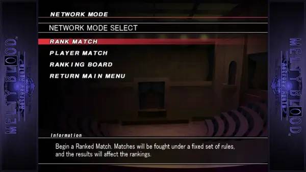 Пример визуального стиля и графики игры Melty Blood Actress Again Current Code