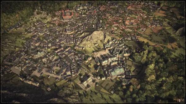 Пример визуального стиля и графики игры MEMORIAPOLIS