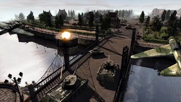 Пример визуального стиля и графики игры Men of War  Assault Squad 2