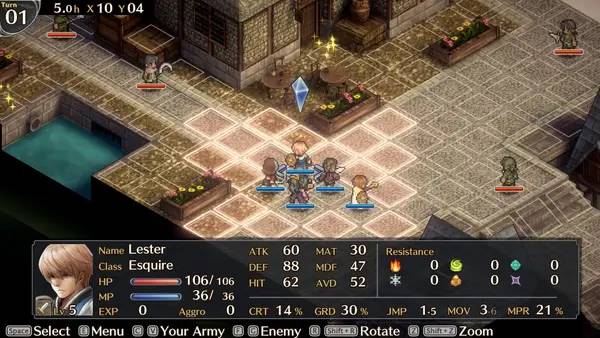 Пример визуального стиля и графики игры Mercenaries Blaze