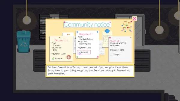 Пример визуального стиля и графики игры Moonlight In Garland