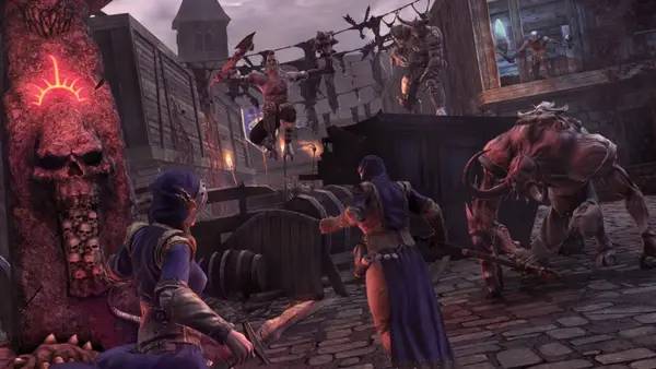 Пример визуального стиля и графики игры Mordheim  City of the Damned