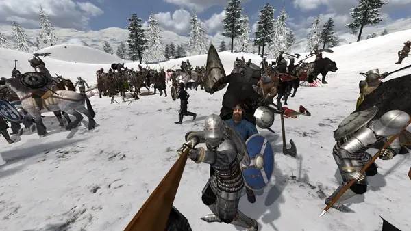 Пример визуального стиля и графики игры Mount & Blade Warband - Perisno