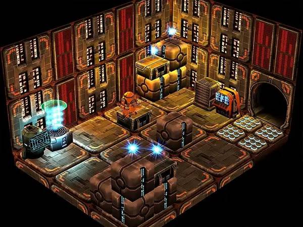 Пример визуального стиля и графики игры Mr. Robot