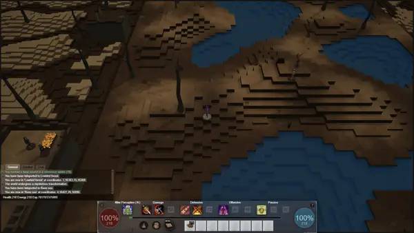 Пример визуального стиля и графики игры MudGate