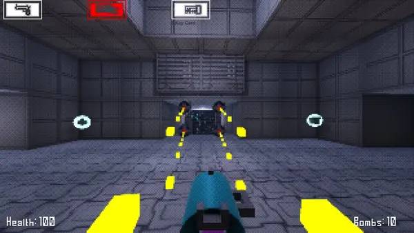 Пример визуального стиля и графики игры Murder Machine Mini