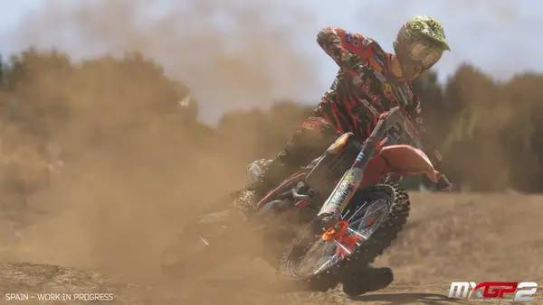 Пример визуального стиля и графики игры MXGP2 - The Official Motocross Videogame