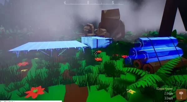 Пример визуального стиля и графики игры My Little Blacksmith Shop