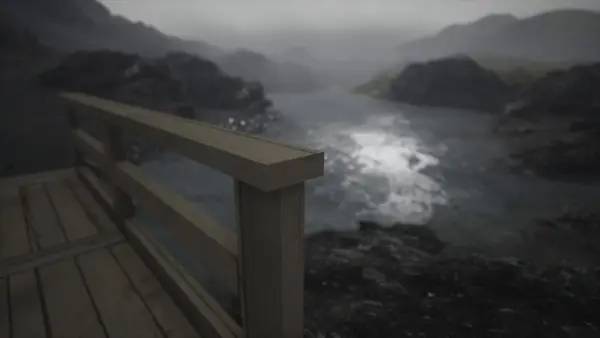 Пример визуального стиля и графики игры Myrdalssandur, Iceland