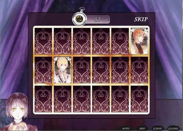 Пример визуального стиля и графики игры Nameless ~The one thing you must recall~