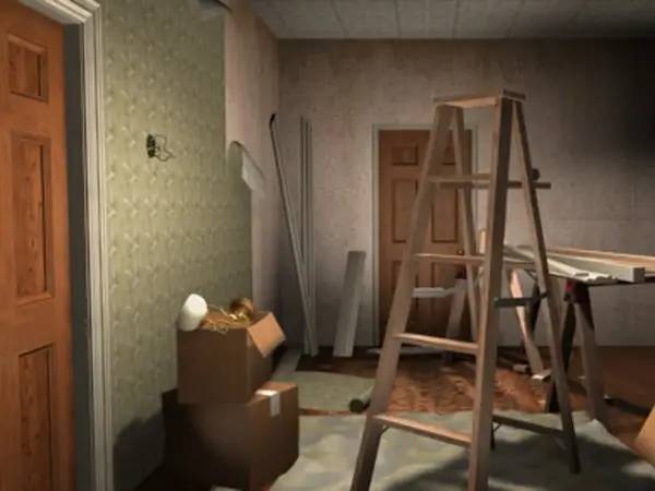 Пример визуального стиля и графики игры Nancy Drew  Message in a Haunted Mansion