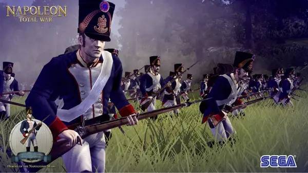 Пример визуального стиля и графики игры Napoleon  Total War - Heroes of the Napoleonic Wars