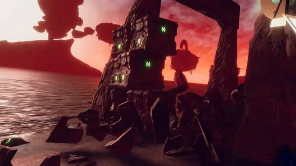 Пример визуального стиля и графики игры NARGUL - Humans are among us