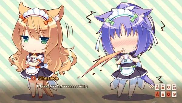 Пример визуального стиля и графики игры NEKOPARA Vol. 3
