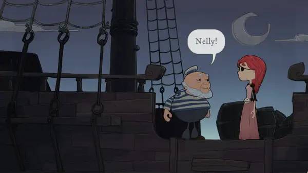 Пример визуального стиля и графики игры Nelly Cootalot The Fowl Fleet