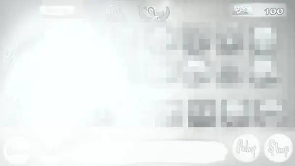 Пример визуального стиля и графики игры No Ghost in Sky Elevator