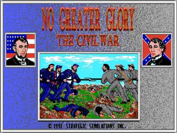 Пример визуального стиля и графики игры No Greater Glory  The American Civil War