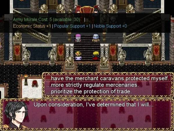 Пример визуального стиля и графики игры Noblesse Oblige  Legacy of the Sorcerer Kings