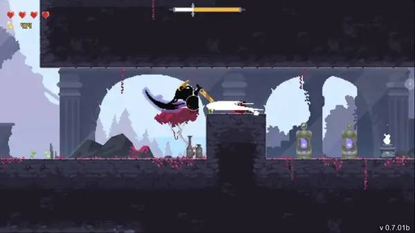 Пример визуального стиля и графики игры Noreya The Gold Project