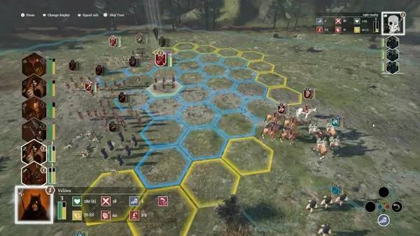 Пример визуального стиля и графики игры Numantia