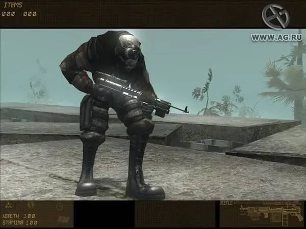 Пример визуального стиля и графики игры Обитаемый Остров Чужой Среди Чужих