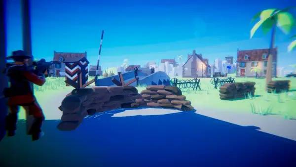 Пример визуального стиля и графики игры OCEAN OF BATTLES