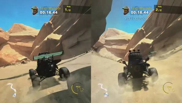 Пример визуального стиля и графики игры Offroad Racing - Buggy X ATV X Moto