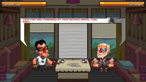 Пример визуального стиля и графики игры Oh...Sir!! The Insult Simulator