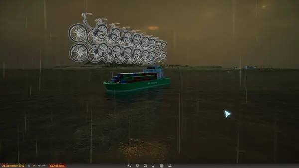 Пример визуального стиля и графики игры Oligopoly Industrial Revolution