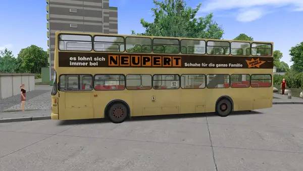 Пример визуального стиля и графики игры OMSI 2 Bus Simulator