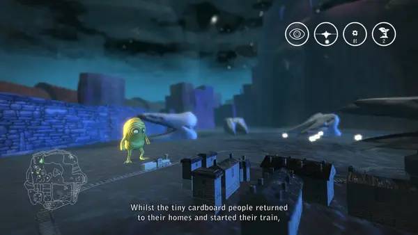 Пример визуального стиля и графики игры Onirike