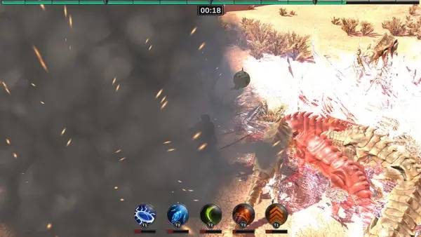 Пример визуального стиля и графики игры Outlanders Hunt and Survive