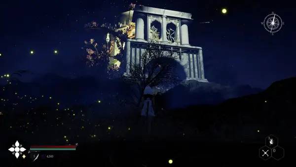 Пример визуального стиля и графики игры OVE   The Sword of Liberation